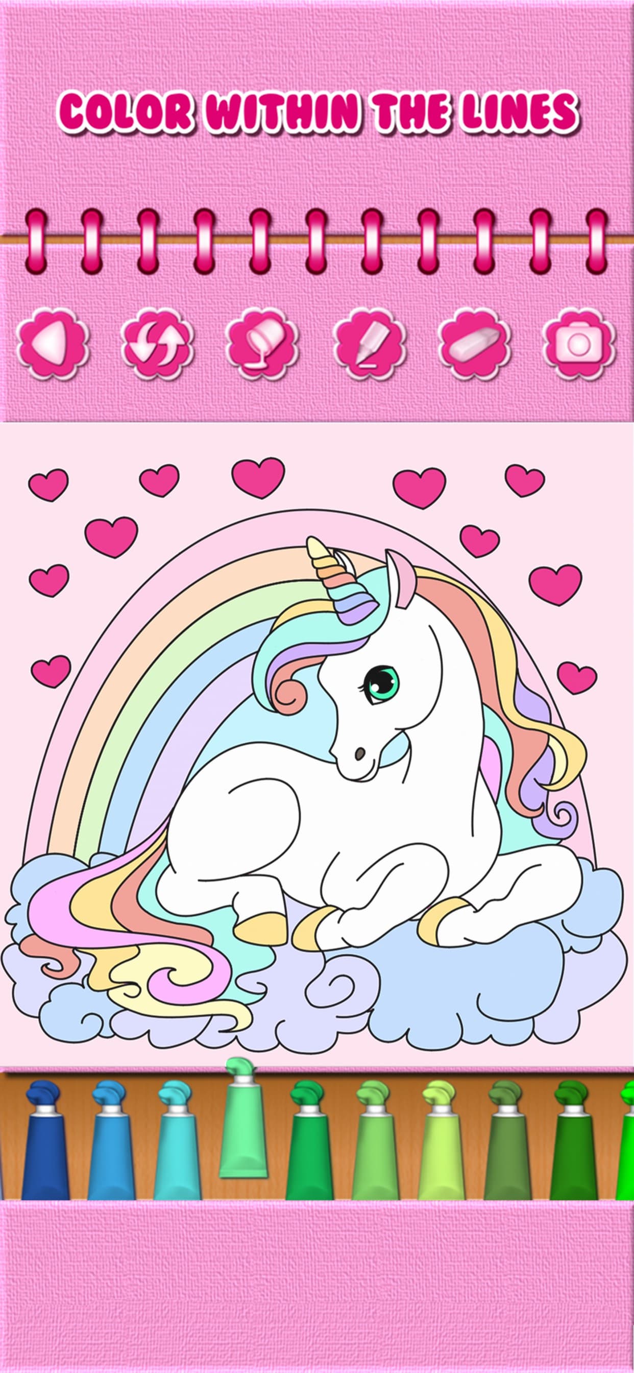Unicorn Coloring Pony Games screenshot 10 - screenshot