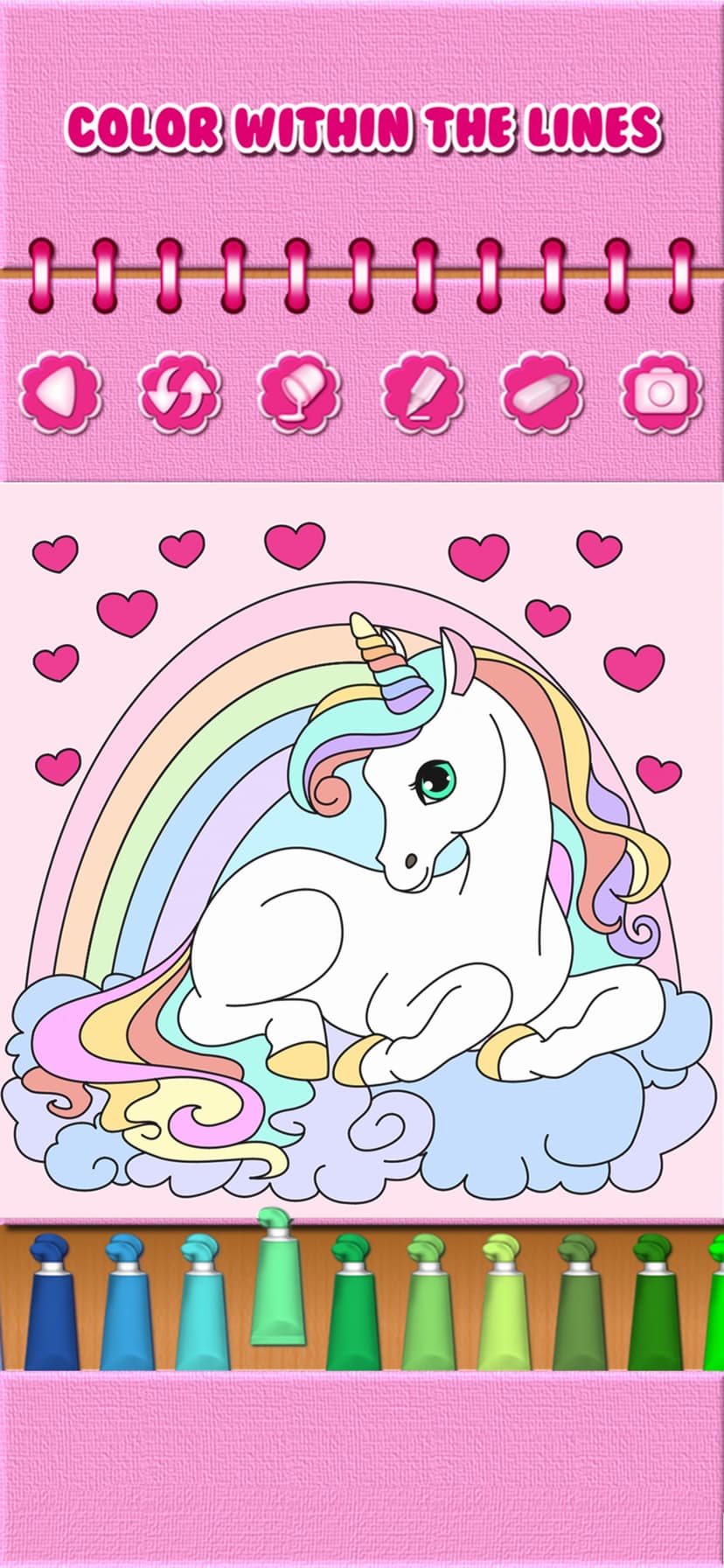 Unicorn Coloring Pony Games screenshot 10 - screenshot