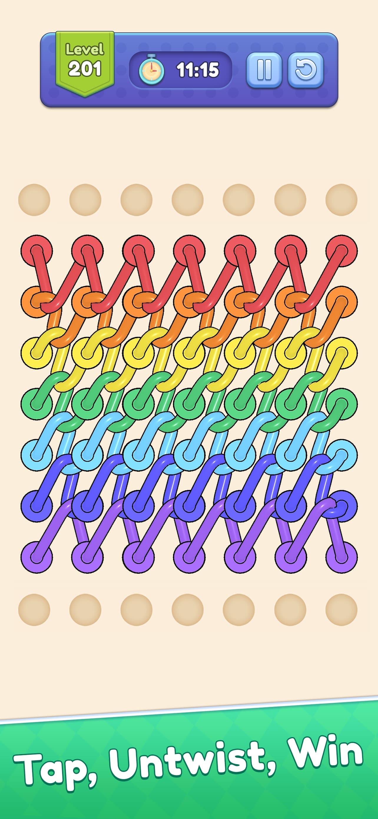 Tangle Out: Rope Puzzle screenshot 4 - screenshot