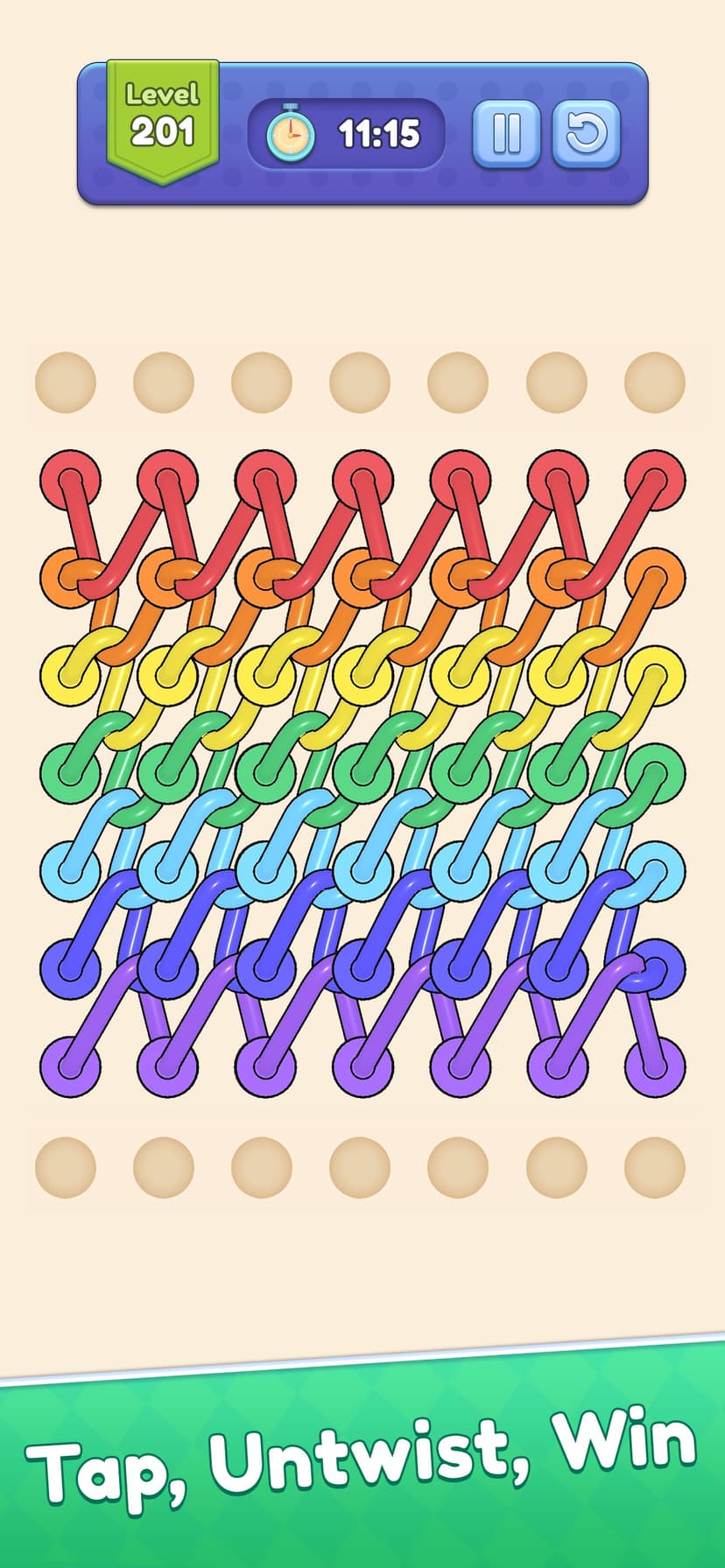 Tangle Out: Rope Puzzle screenshot 4 - screenshot