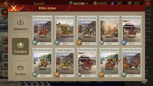 Great Conqueror: Rome War Game screenshot 5 - screenshot