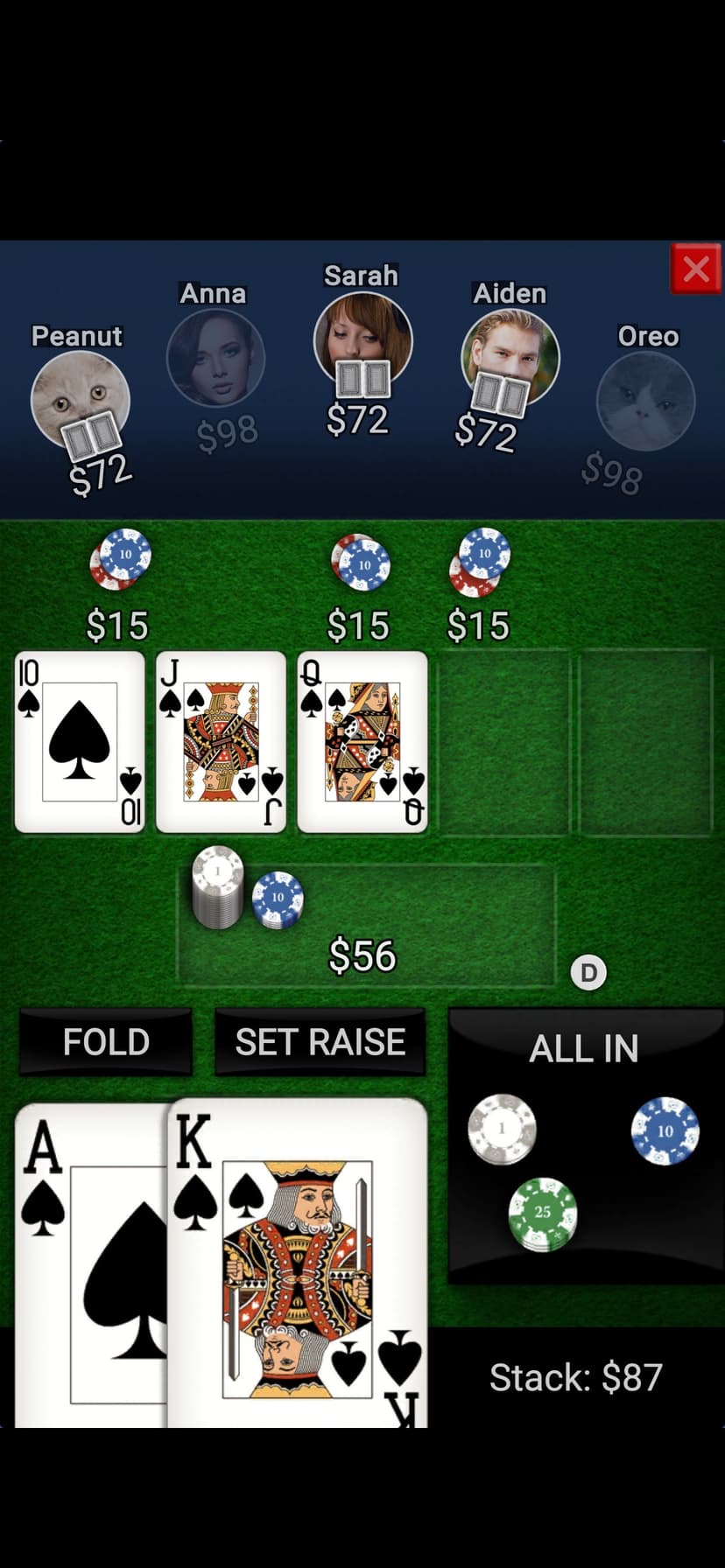 Offline Poker - Texas Holdem screenshot 1 - screenshot