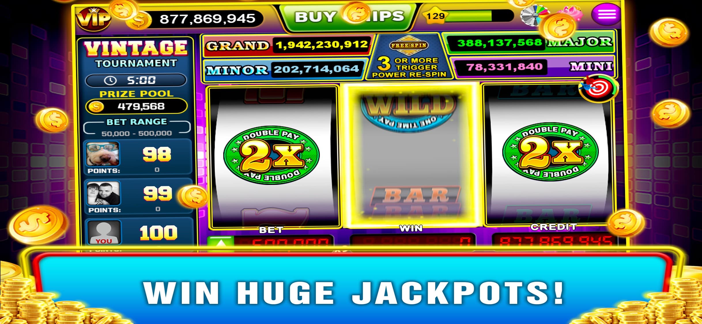 Vintage Slots - Old Las Vegas! screenshot 5 - screenshot