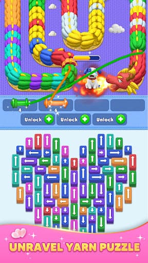 Wool Blast: Yarn Color Rescue screenshot 2 - screenshot