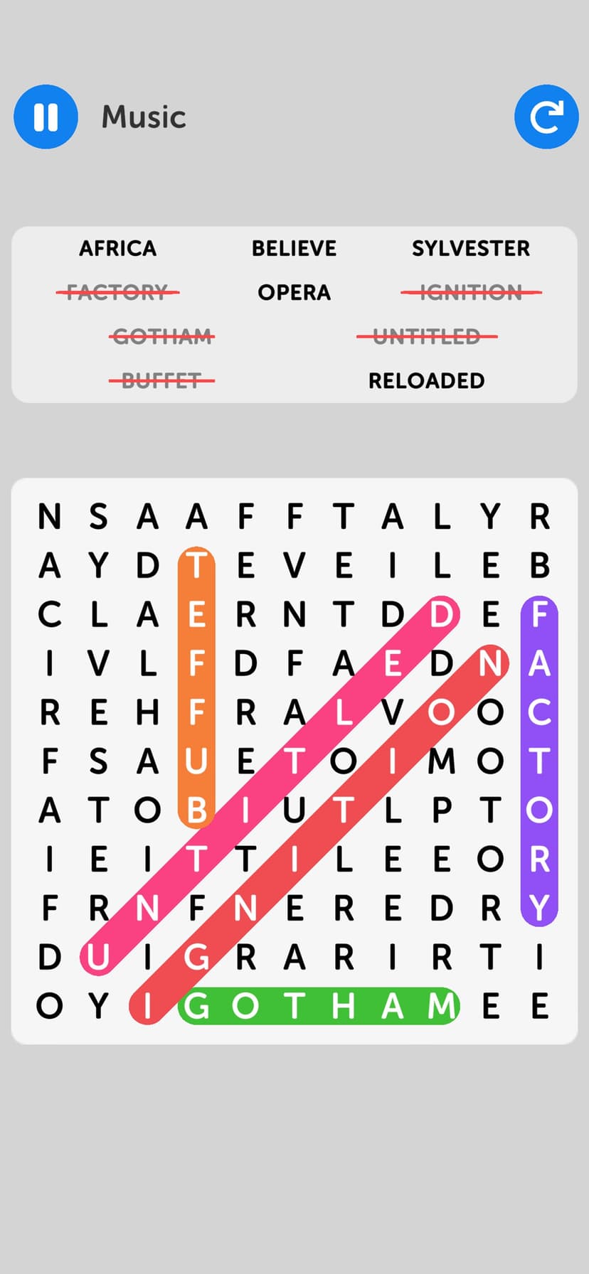 Word Search - Fun Word Game screenshot 1 - screenshot