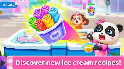 Little Panda's Ice Cream Games screenshot 1 - screenshot