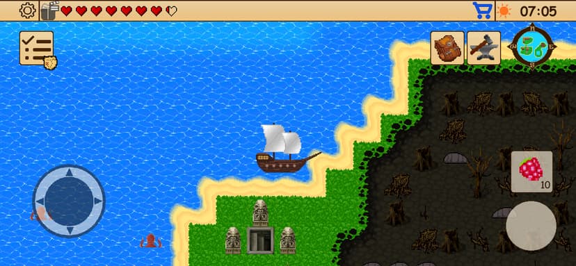 Survival RPG 1: Lost Treasure screenshot 4 - screenshot