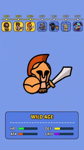 Warriors Saga - Evolution Game screenshot 3 - screenshot