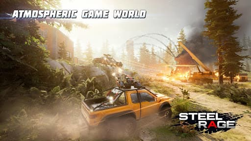 Steel Rage: Mech Cars PvP War screenshot 3 - screenshot
