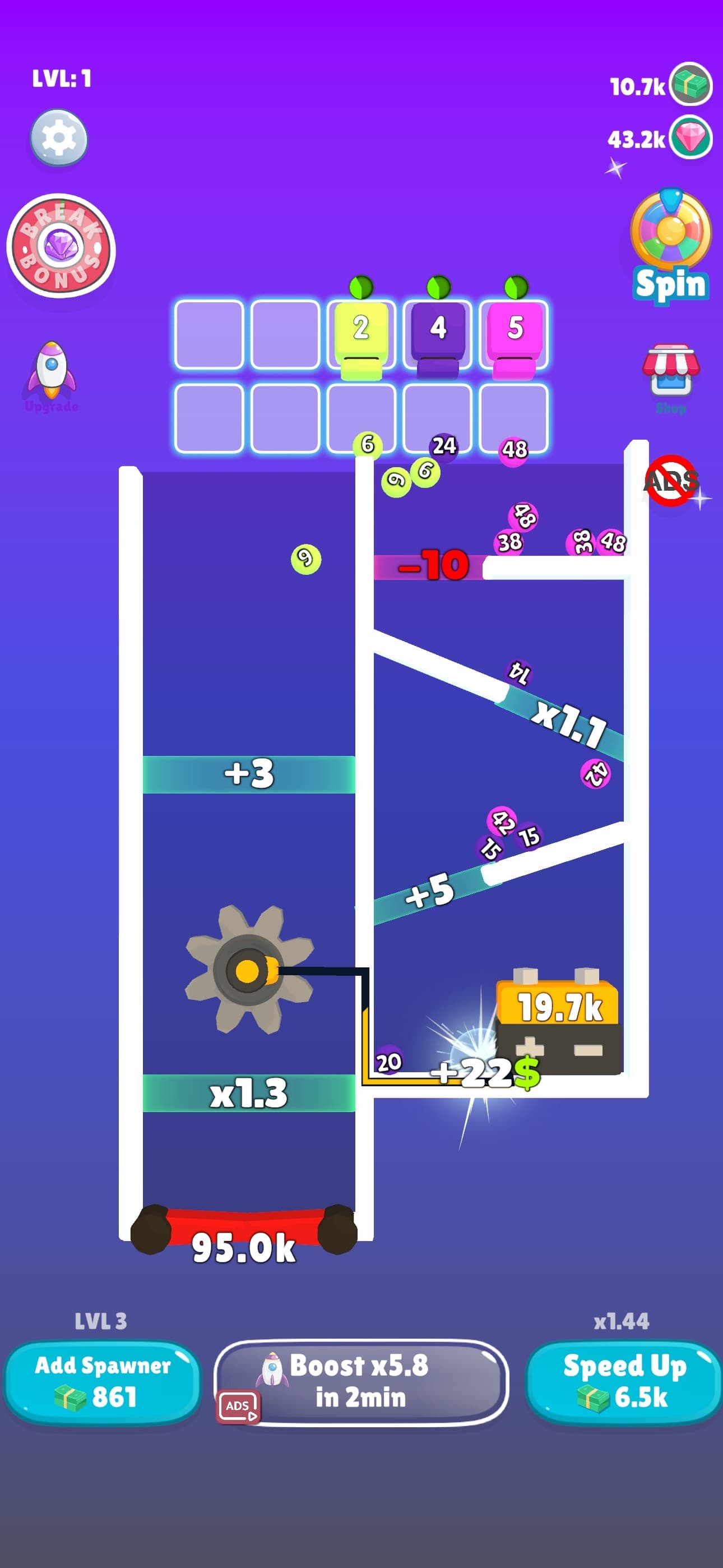 Gate Breaker 3D screenshot 4 - screenshot