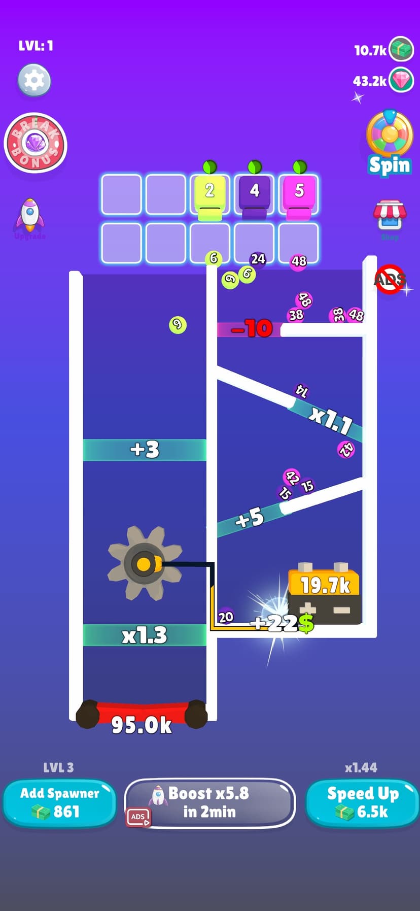 Gate Breaker 3D screenshot 4 - screenshot
