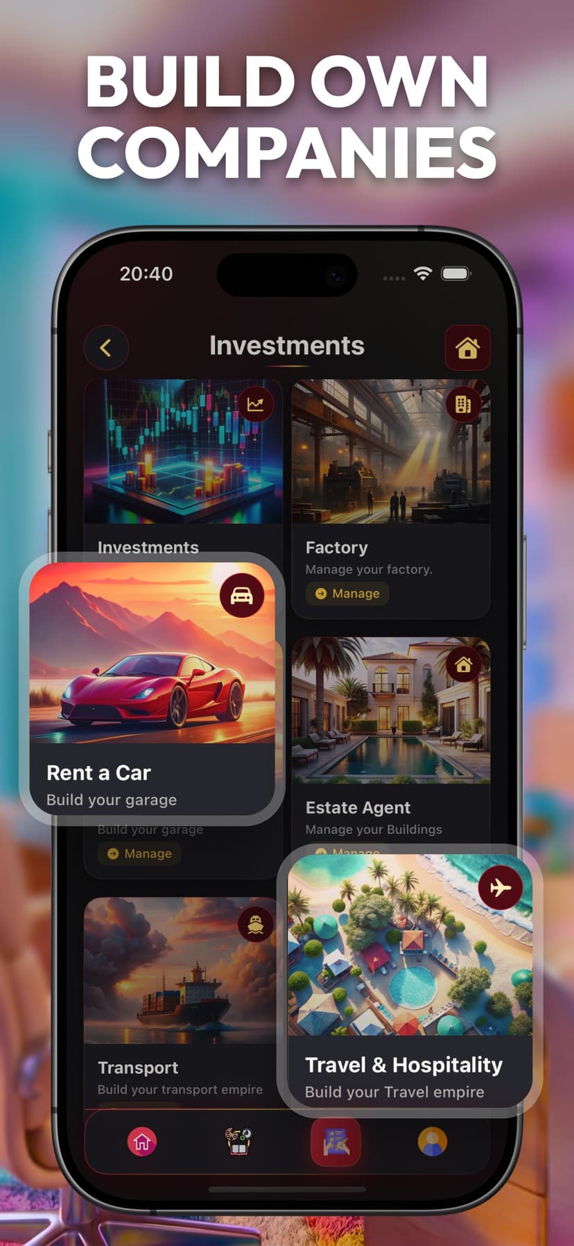 Business Game - Life Simulator screenshot 1 - screenshot
