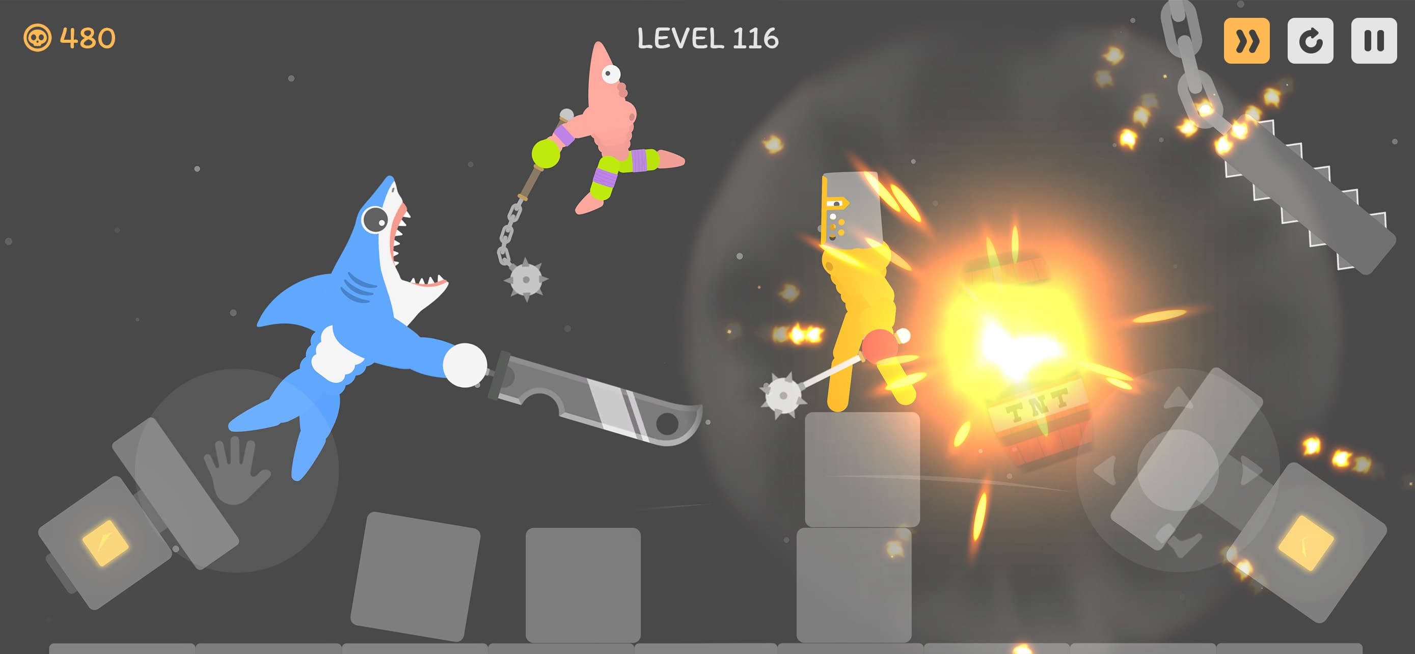 Ragdoll Hit:Wild puppet battle screenshot 4 - screenshot
