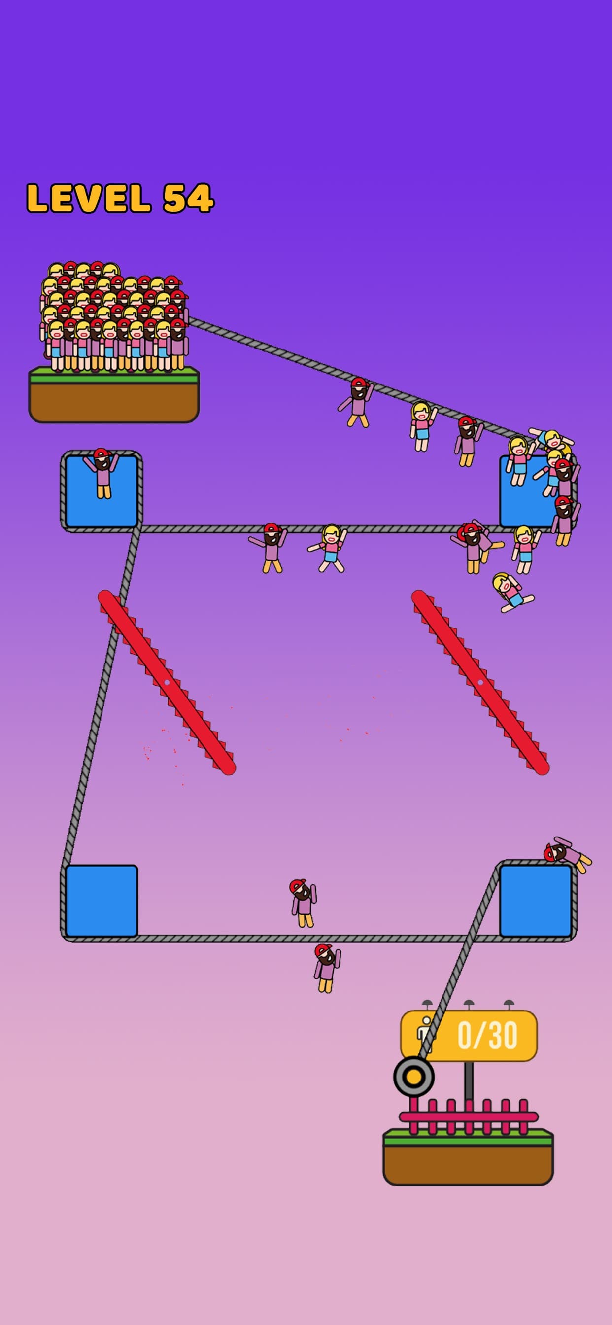Rope Rescue! - Unique Puzzle screenshot 3 - screenshot