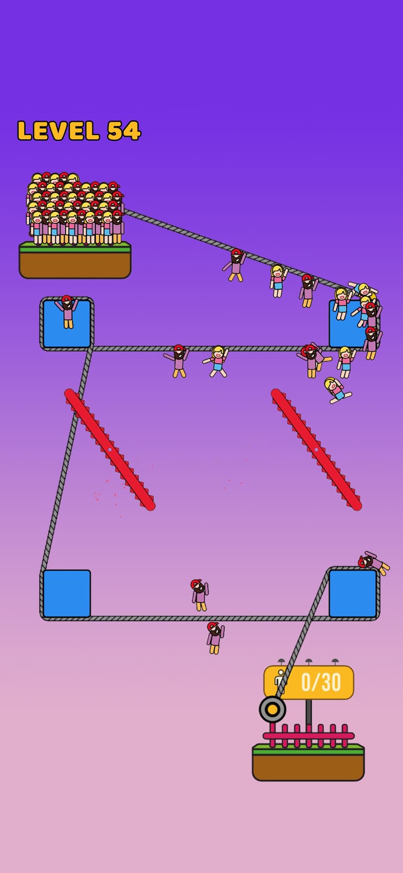 Rope Rescue! - Unique Puzzle screenshot 3 - screenshot