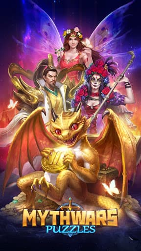 MythWars & Puzzles: RPG Match3 screenshot 1 - screenshot