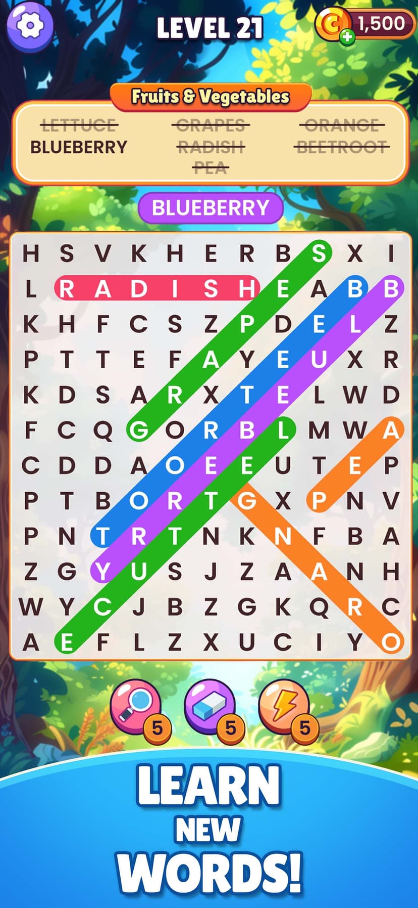WordSearch Find Infinite Words screenshot 4 - screenshot