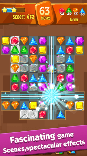 Jewels Classic - Crush Jewels screenshot 4 - screenshot