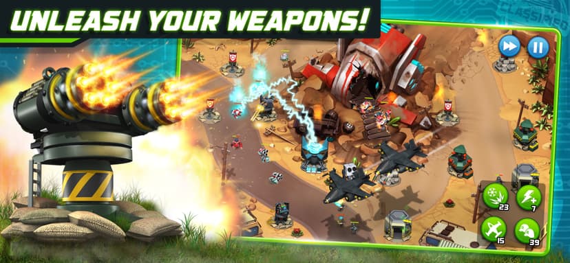 Alien Creeps TD screenshot 1 - screenshot