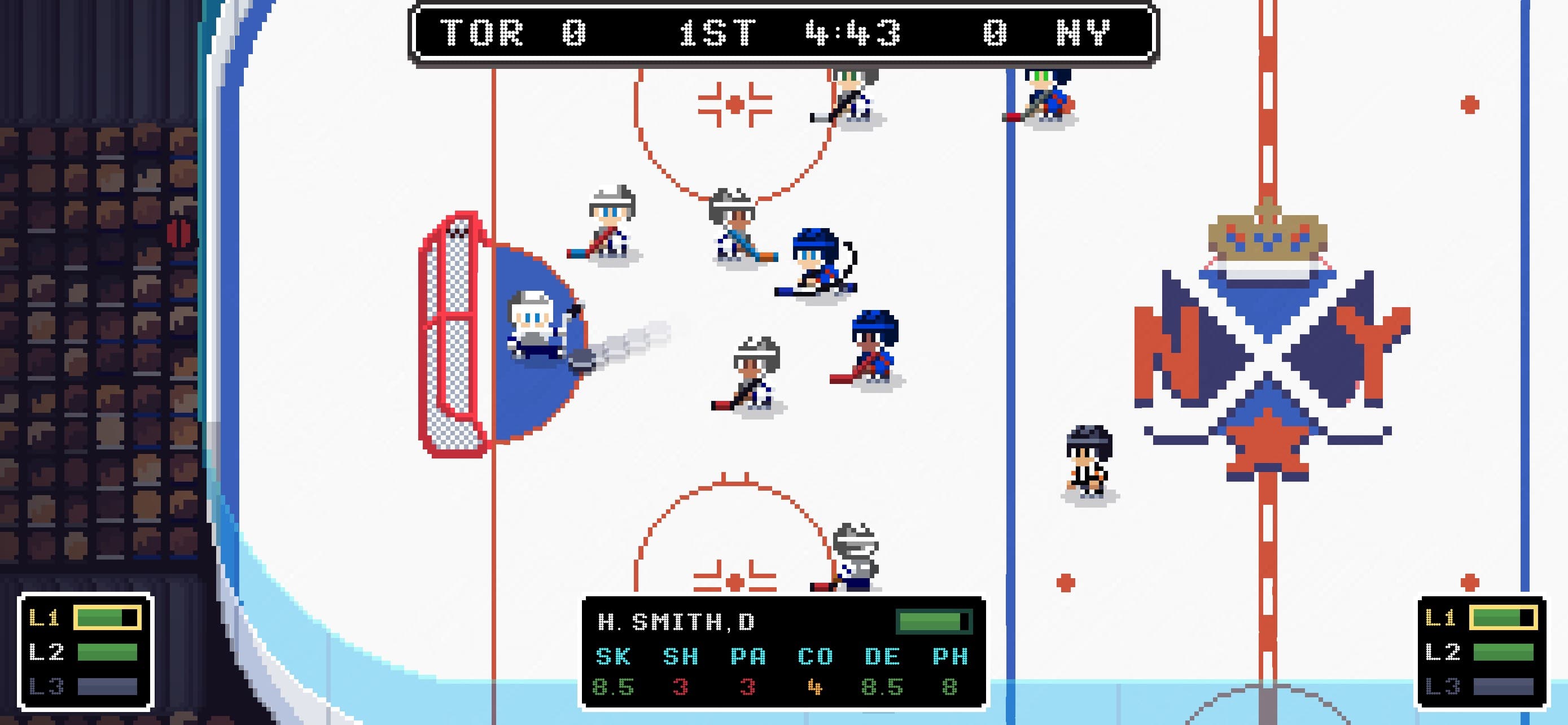 Ice League Hockey screenshot 1 - screenshot