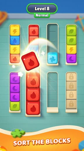 Block Sort: Color Match Puzzle screenshot 1 - screenshot