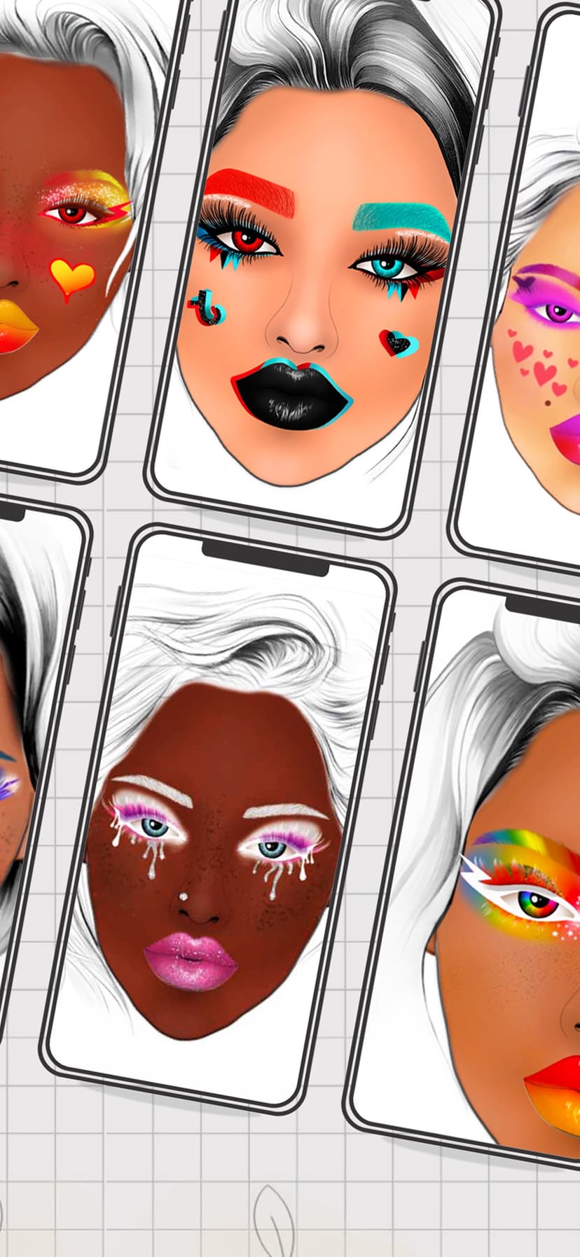 Face Chart - Makeup Guru screenshot 2 - screenshot