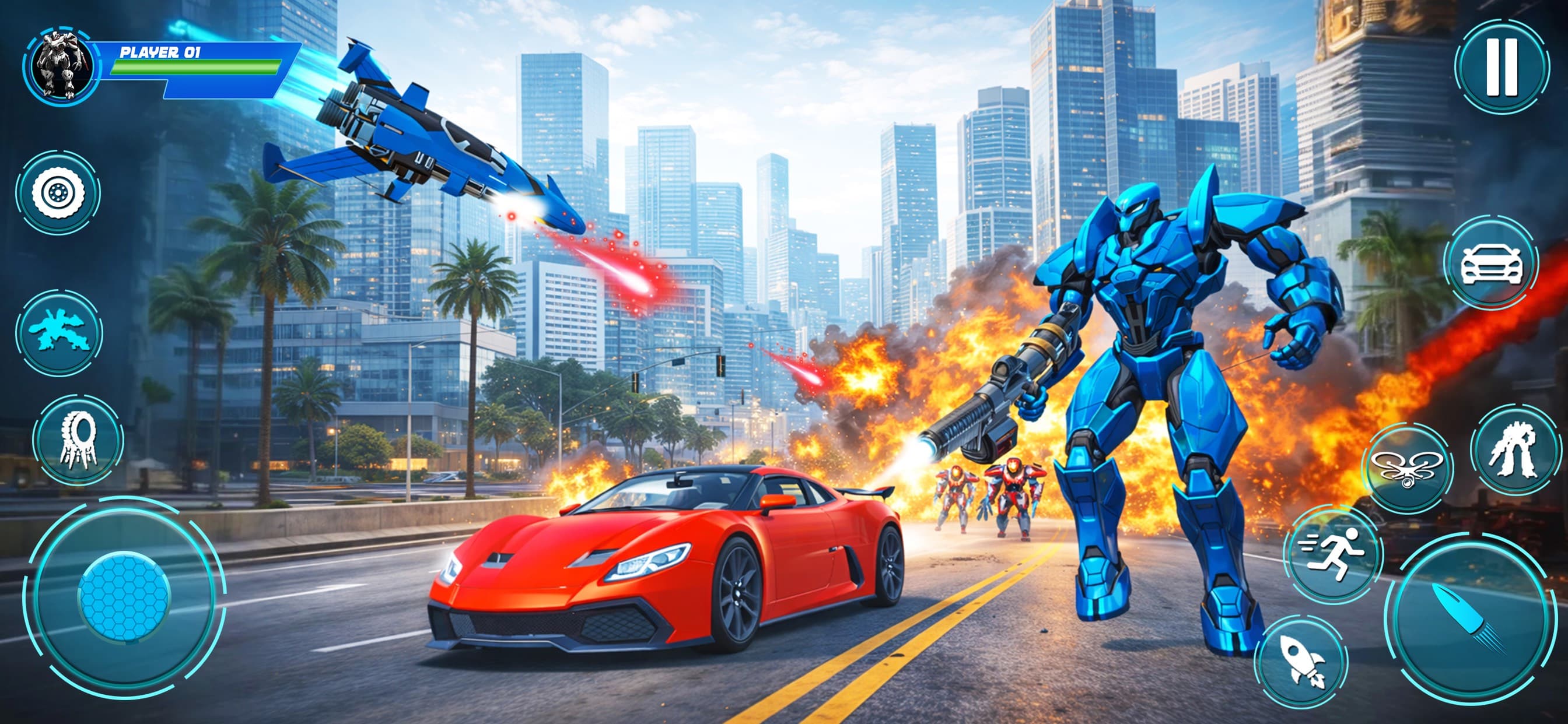 Spider Hero: Robot Fighter screenshot 2 - screenshot