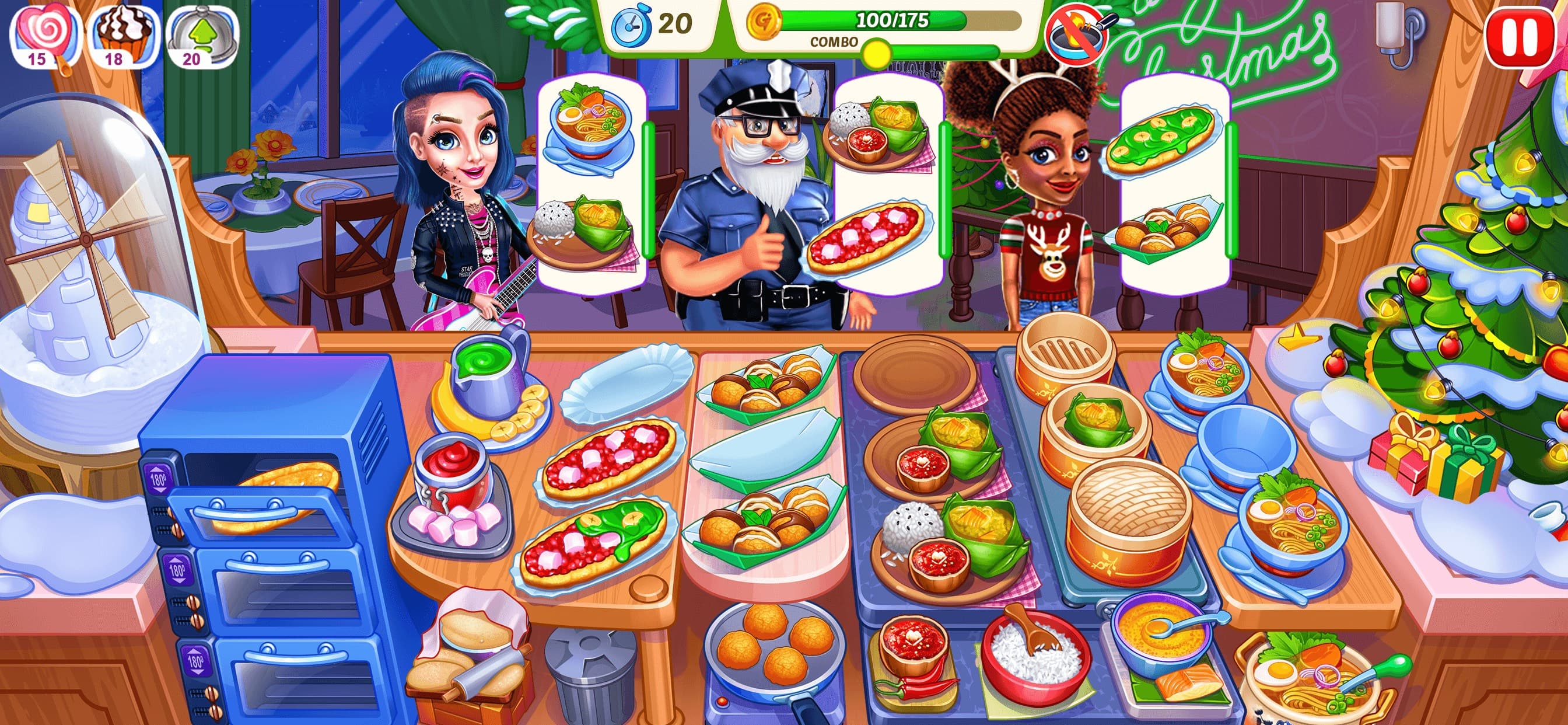 Christmas Fever Cooking Game screenshot 1 - screenshot