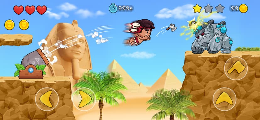 Jungle Adventure: Tribe Boy screenshot 3 - screenshot