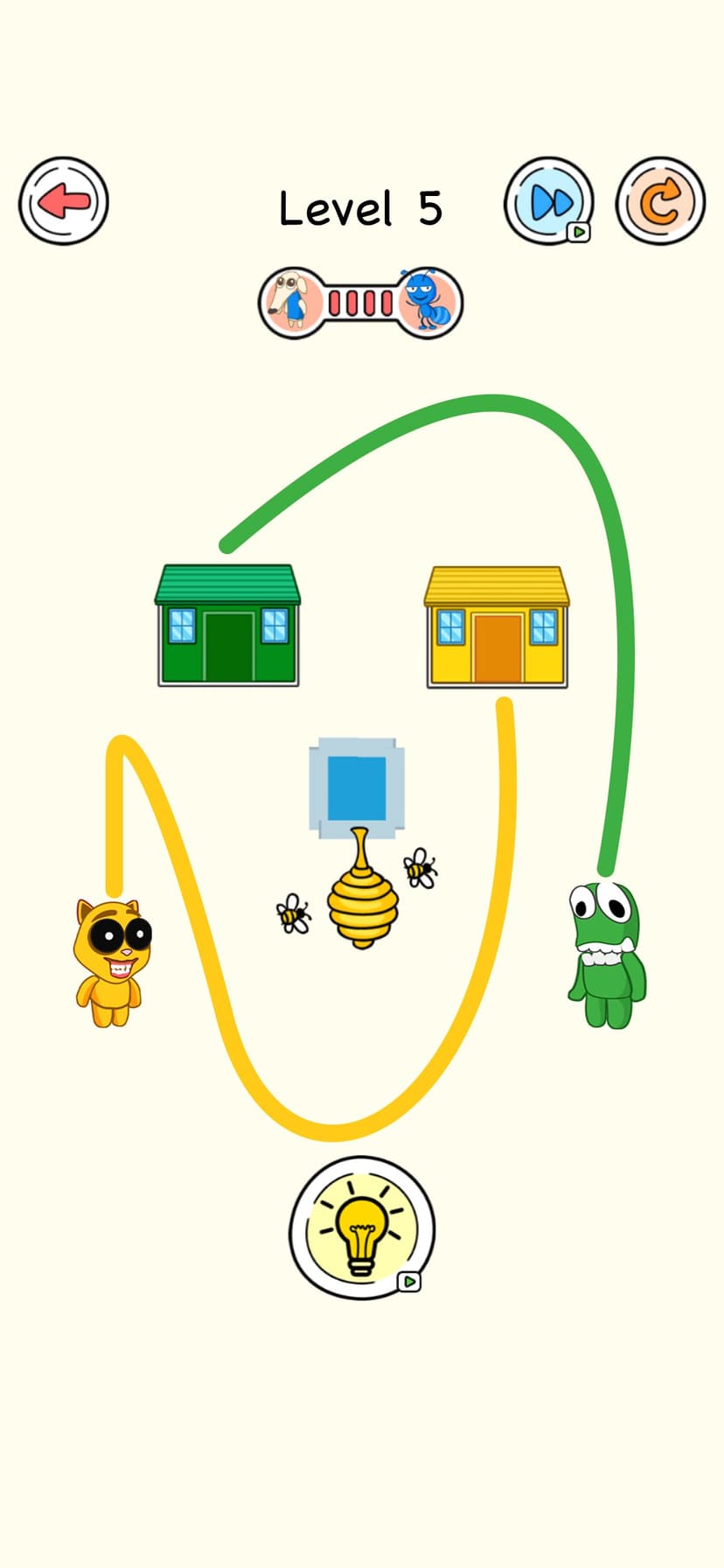 Lost Dog Puzzle: Draw To Home screenshot 2 - screenshot