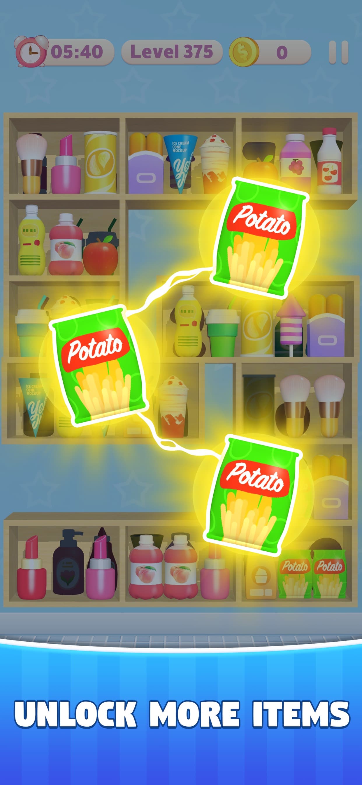 Goods Merge - 3D Goods Triple screenshot 2 - screenshot