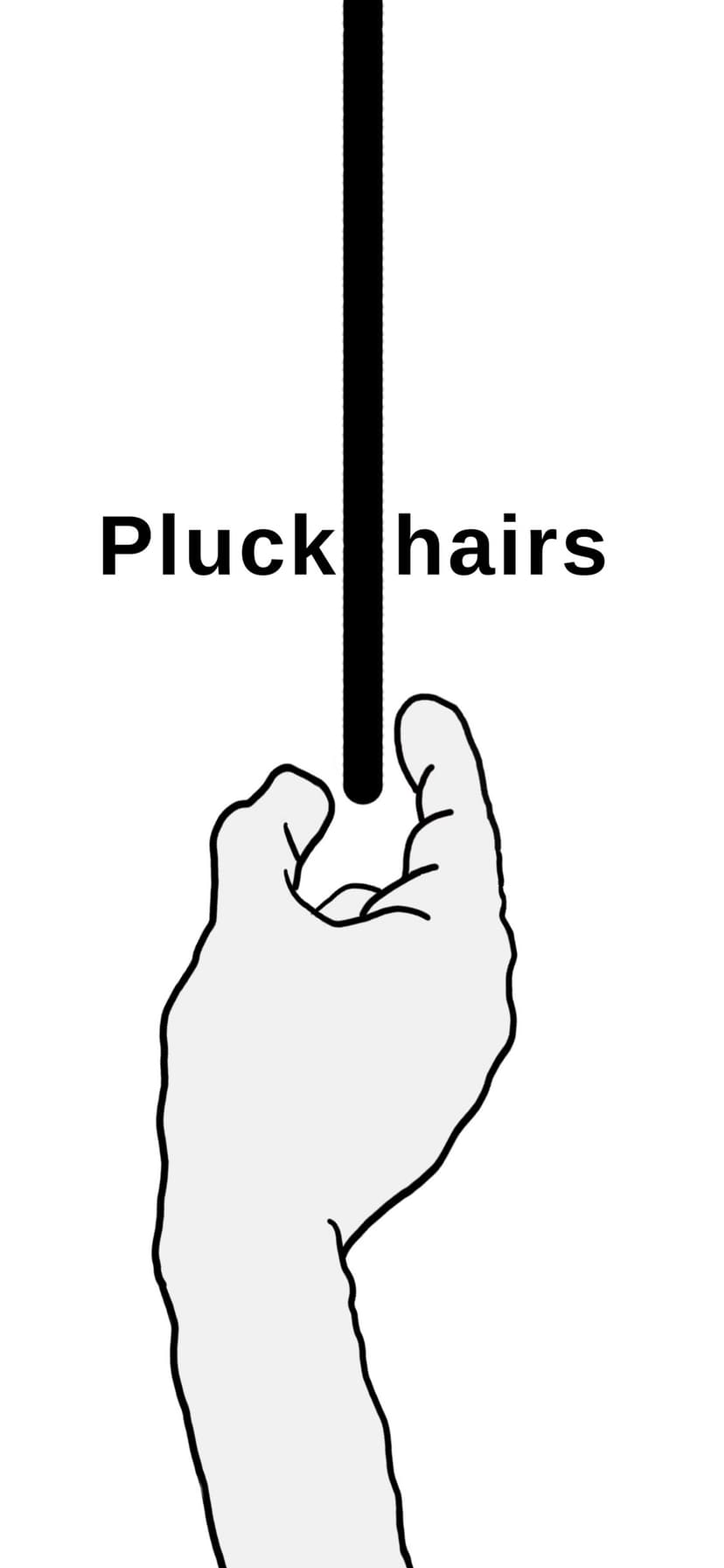 Pluck It: hairs and emotions screenshot 1 - screenshot