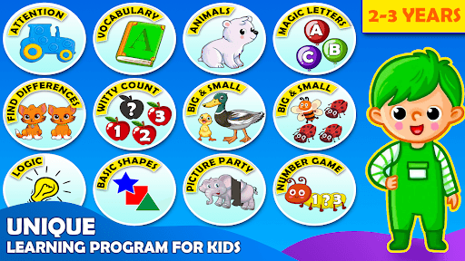 Games For Kids Toddlers 3-5 screenshot 1 - screenshot