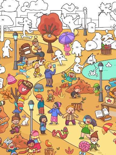 Sticker Book: Color By Number screenshot 11 - screenshot