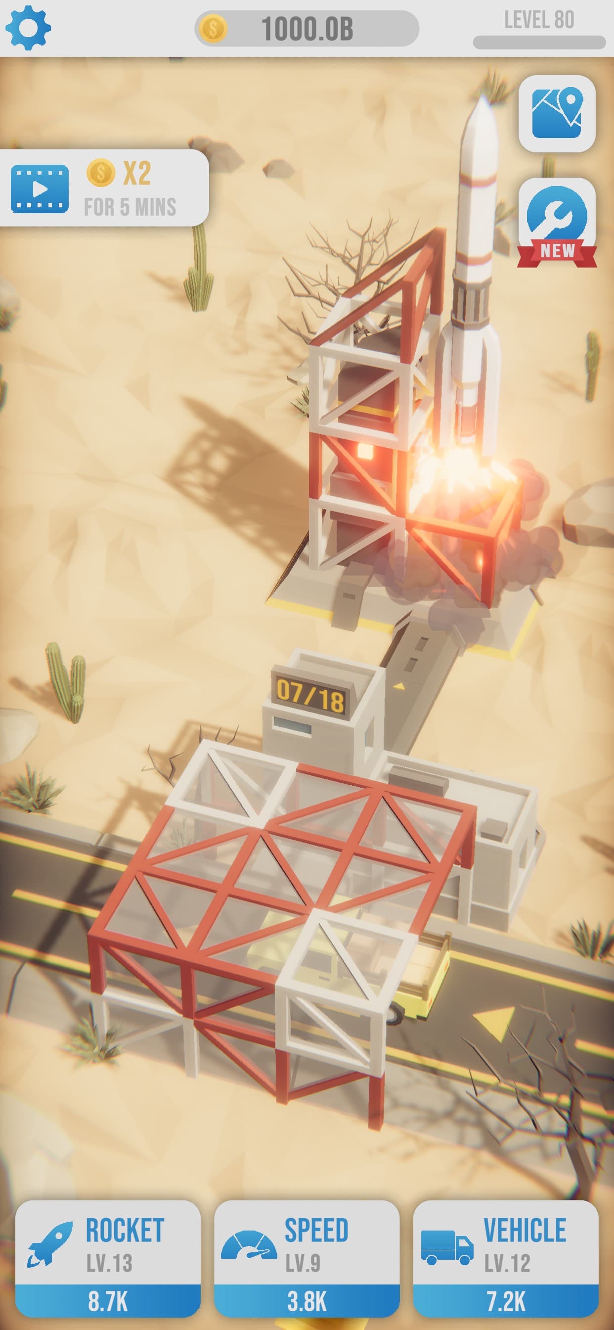 Idle Rocket Launch screenshot 5 - screenshot