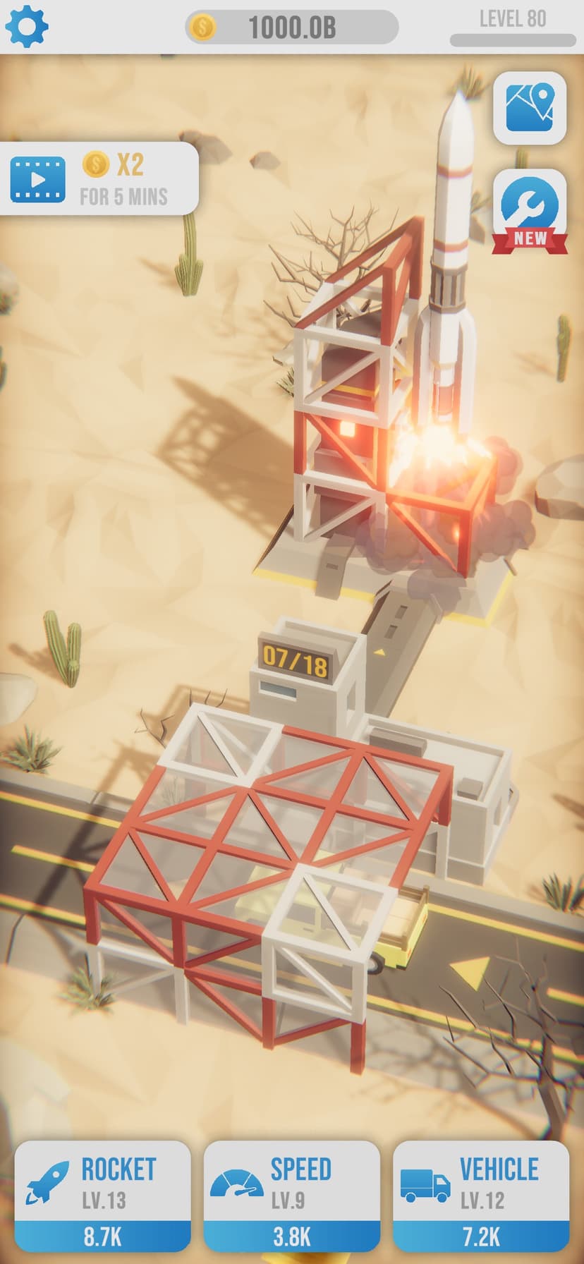 Idle Rocket Launch screenshot 5 - screenshot