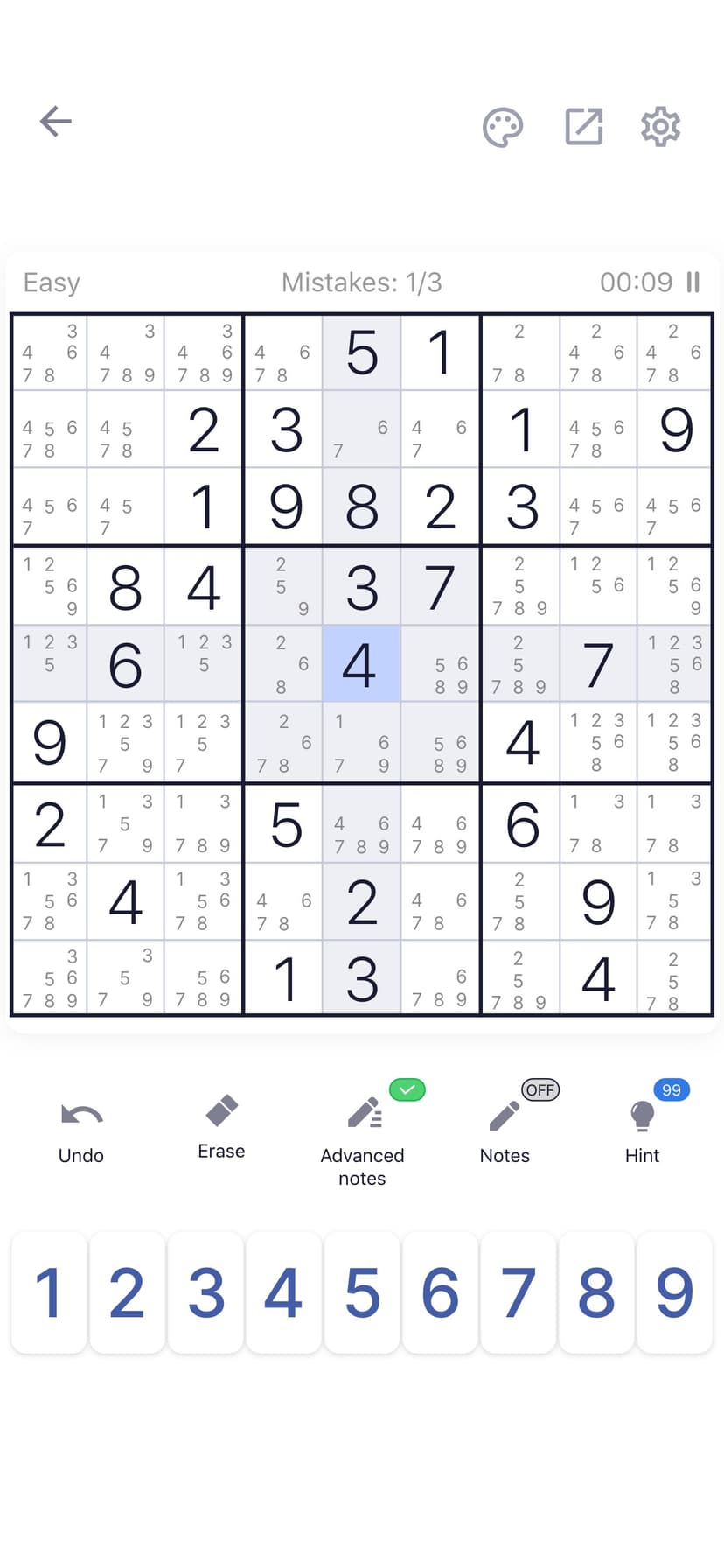 Sudoku Puzzle - Brain Games screenshot 8 - screenshot