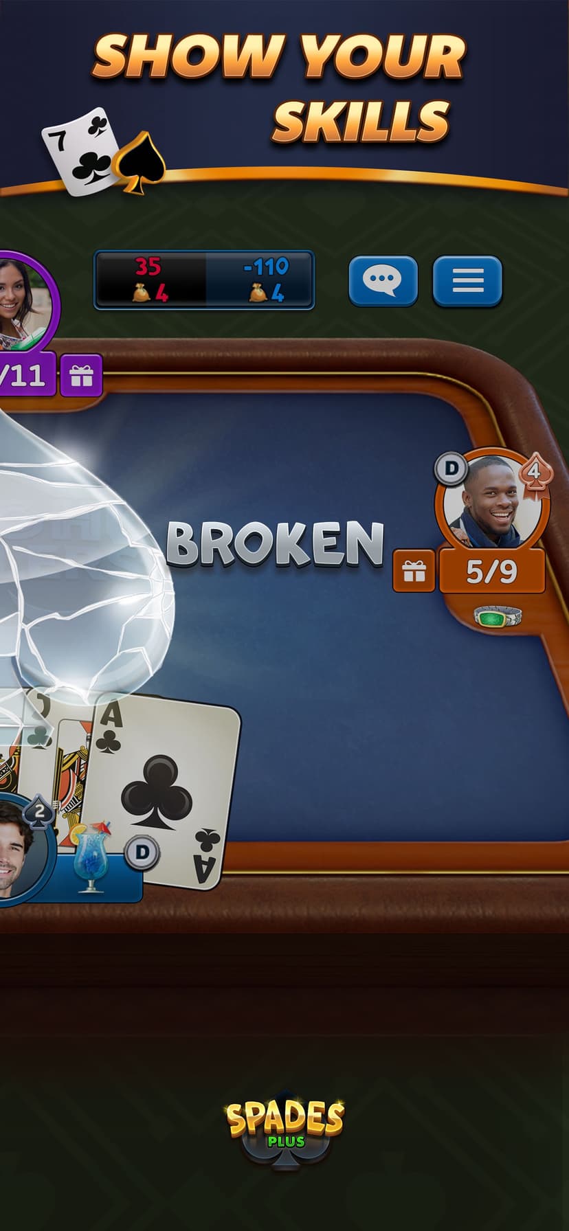 Spades Plus - Card Game screenshot 8 - screenshot