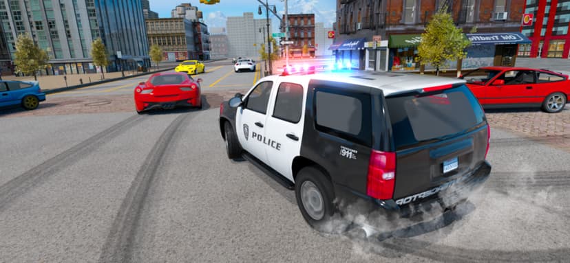 Police Car Drift Simulator screenshot 3 - screenshot