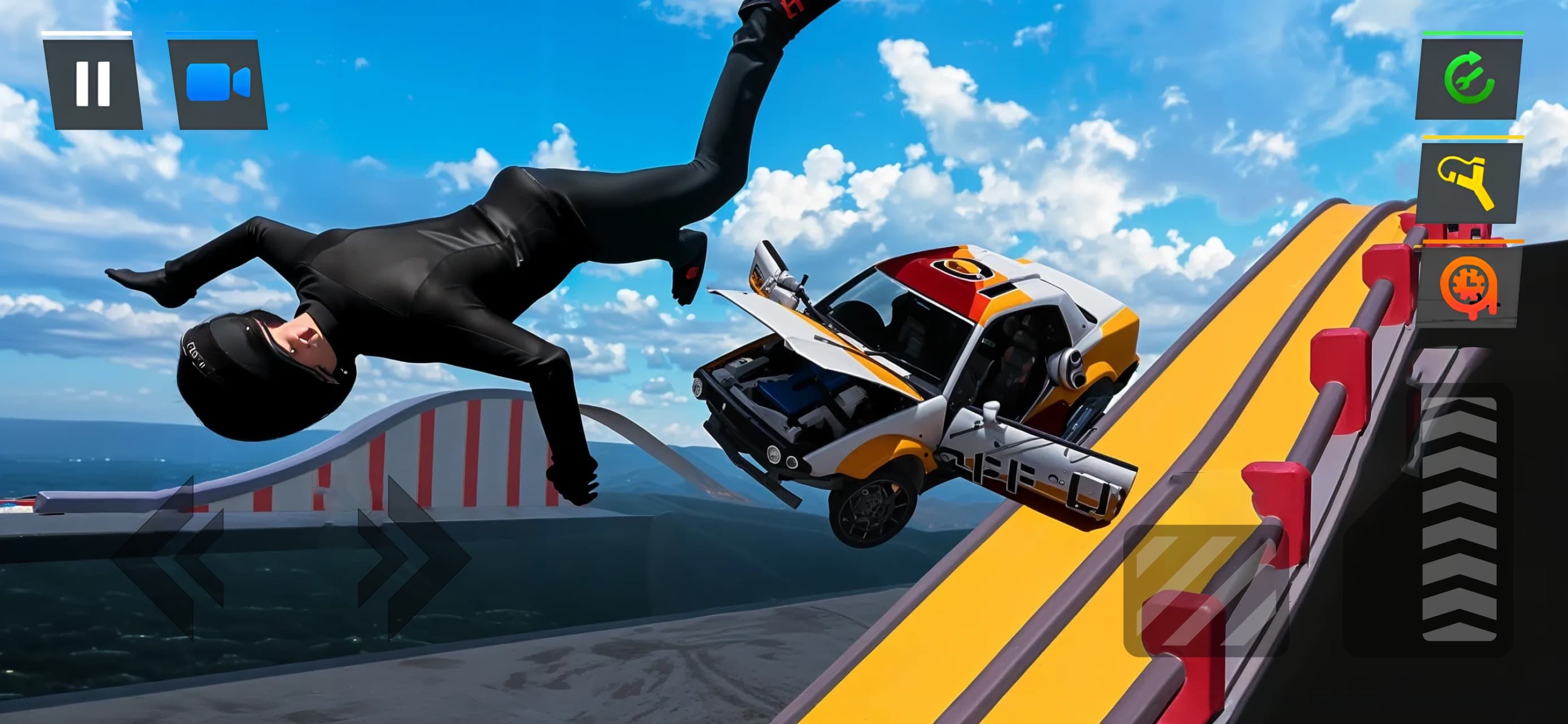 Stunt Car Crash Simulator 3D screenshot 3 - screenshot