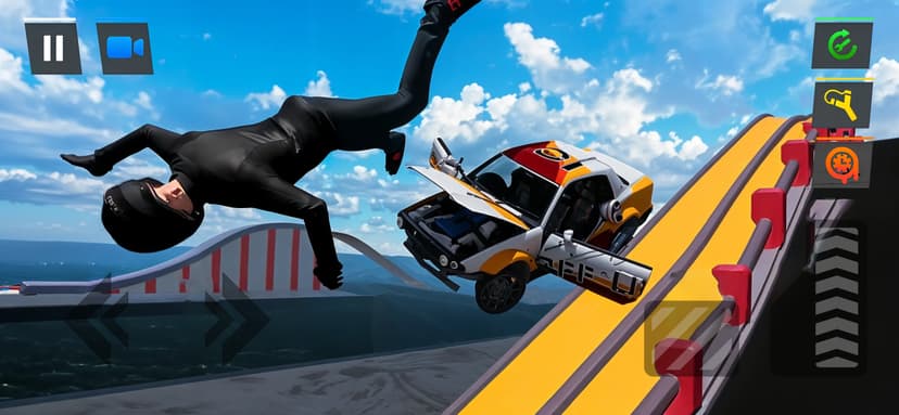Stunt Car Crash Simulator 3D screenshot 3 - screenshot