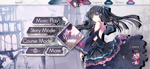 Arcaea screenshot 1 - screenshot
