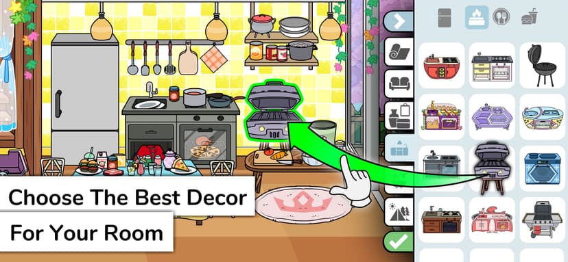 Tizi Home Design Girl Games screenshot 9 - screenshot