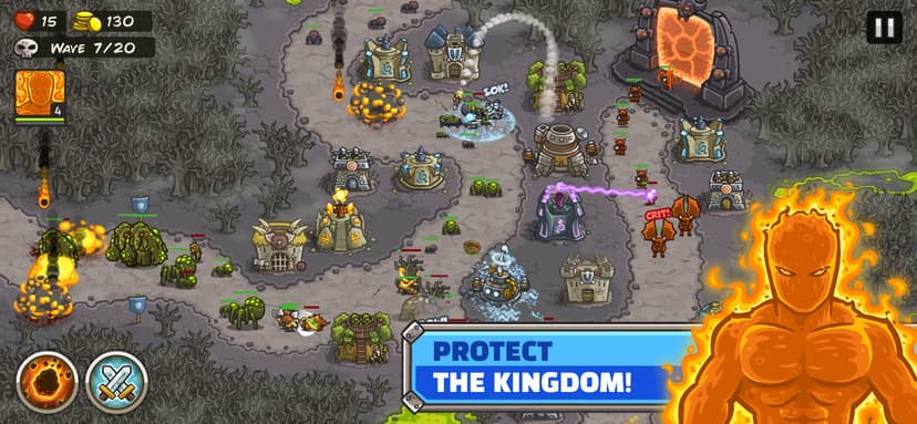 Kingdom Rush Tower Defense TD screenshot 5 - screenshot