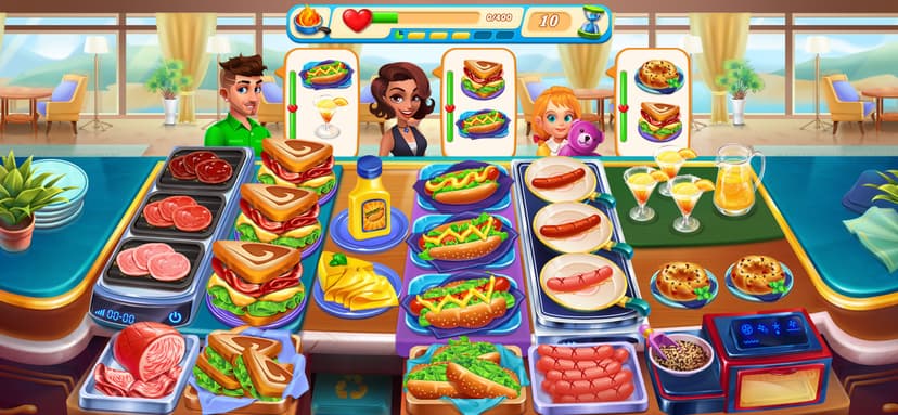 Cooking Us: Master Chef Game screenshot 1 - screenshot