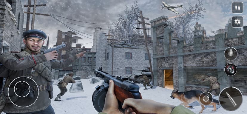 World war 2 : Call of courage screenshot 2 - screenshot