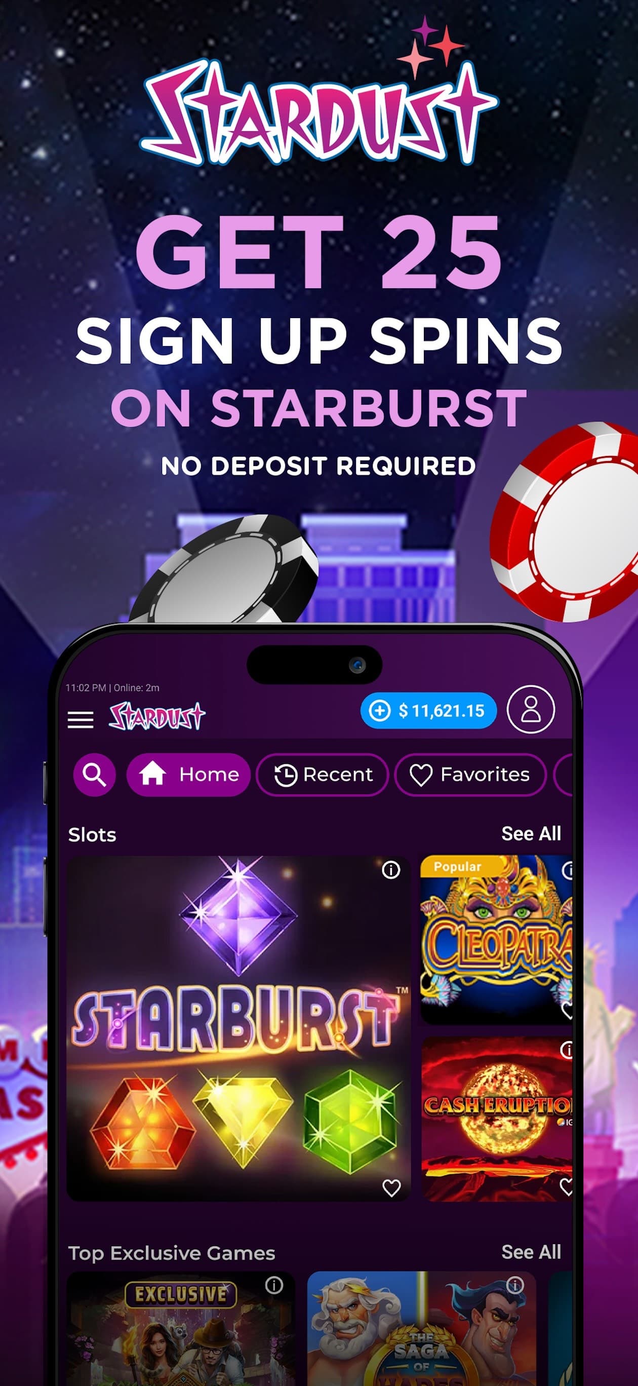 Stardust Casino - Real Money screenshot 1 - screenshot