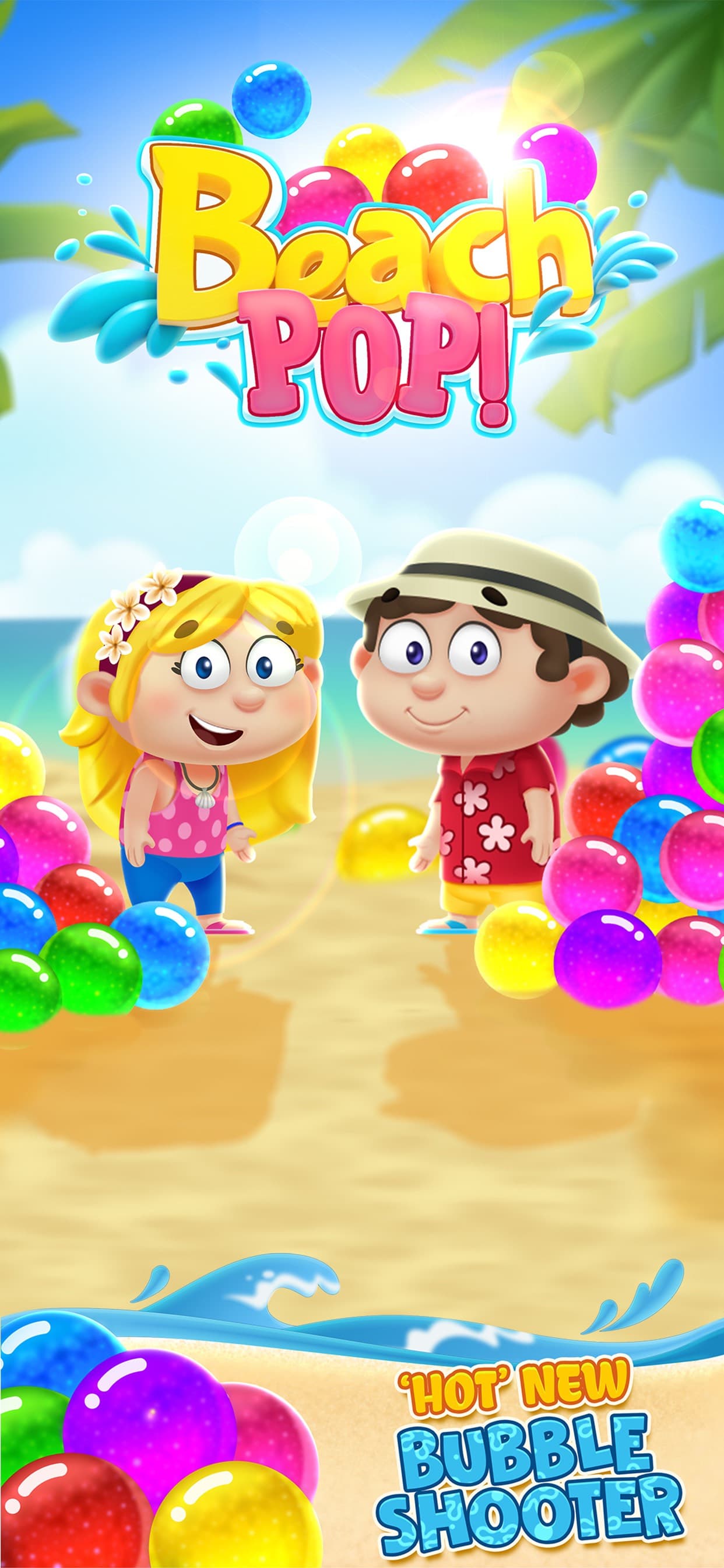 Beach Pop: Bubble Shooter Game screenshot 1 - screenshot