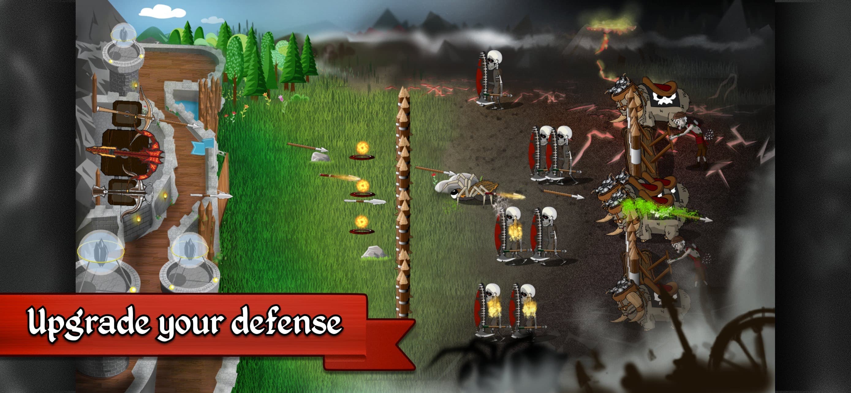 Grim Defender: Castle Defense screenshot 3 - screenshot
