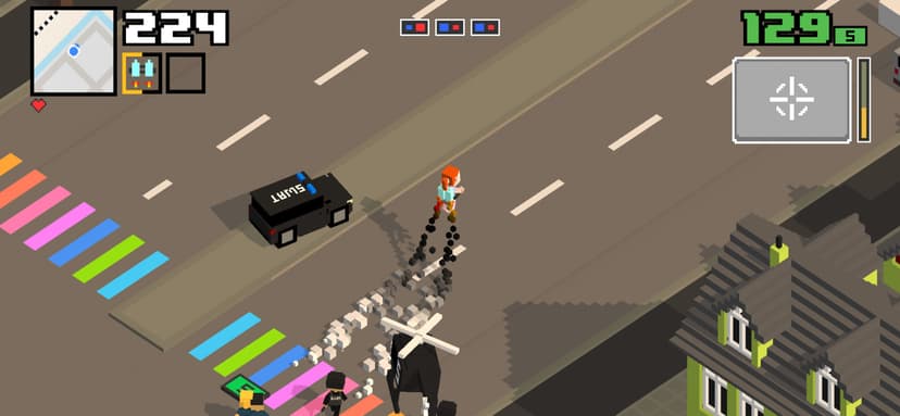 Smashy Road: Wanted 2 screenshot 2 - screenshot